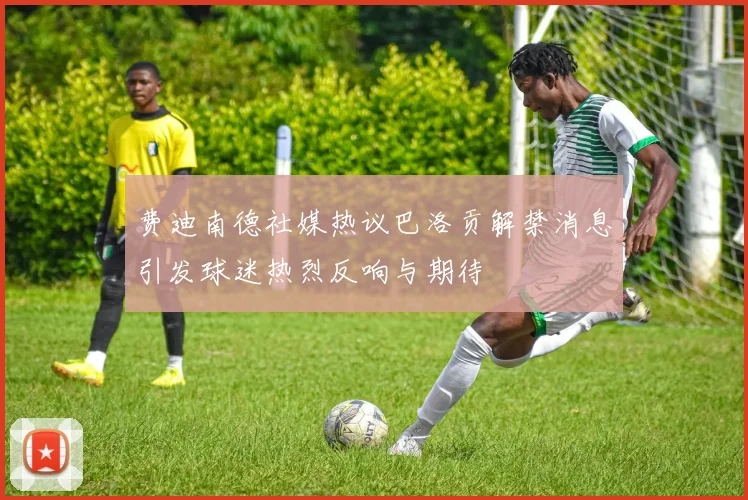 费迪南德社媒热议巴洛贡解禁消息引发球迷热烈反响与期待